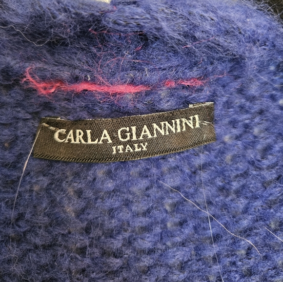 Carla Giannini Star Cardigan Sweater Mohair and Wool - one size - Picture 2 of 16